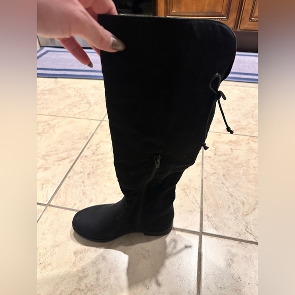 Kids suede riding boots - Picture 5 of 12